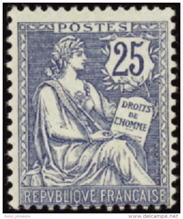 N&deg; 1 27 25c Bleu  Qualit&eacute;: ** Cote: 500&nbsp; - Autres & Non Classés