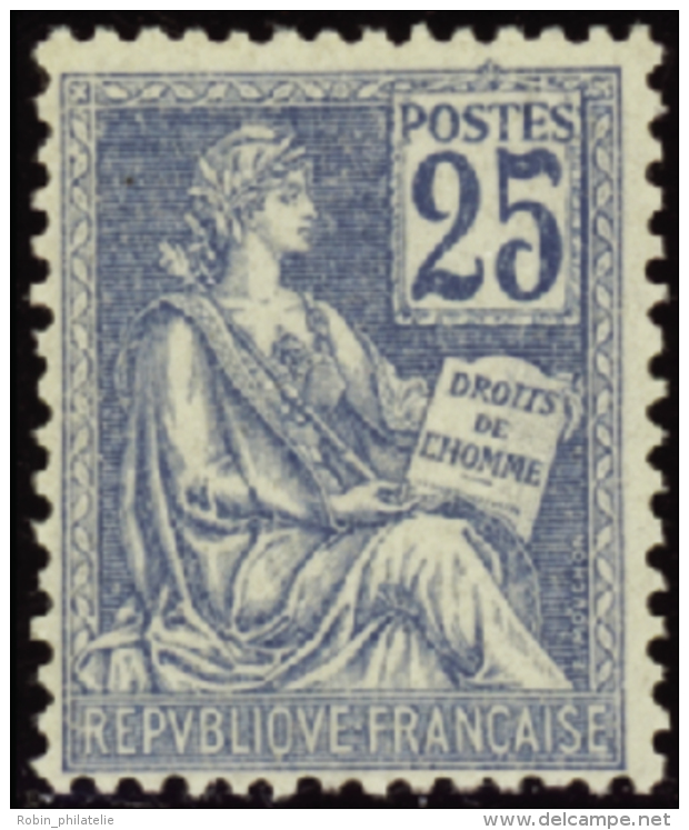 N&deg; 1 18 25c Bleu  Qualit&eacute;: ** Cote: 550&nbsp; - Other & Unclassified