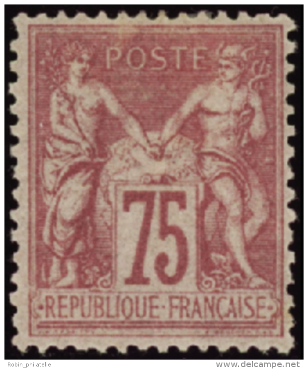 N&deg; 8 1 75c Rose  Qualit&eacute;: * Cote: 2750&nbsp; - Other & Unclassified