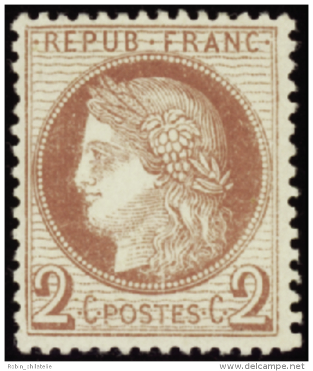 N&deg; 5 1 2c Rouge-brun  Qualit&eacute;: * Cote: 200&nbsp; - Other & Unclassified