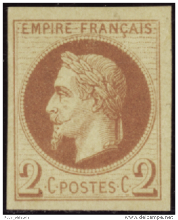 N&deg; 2 6 F 2c Rouge-brun Impression Fine Rothschild  Qualit&eacute;: * Cote: 400&nbsp; - Other & Unclassified