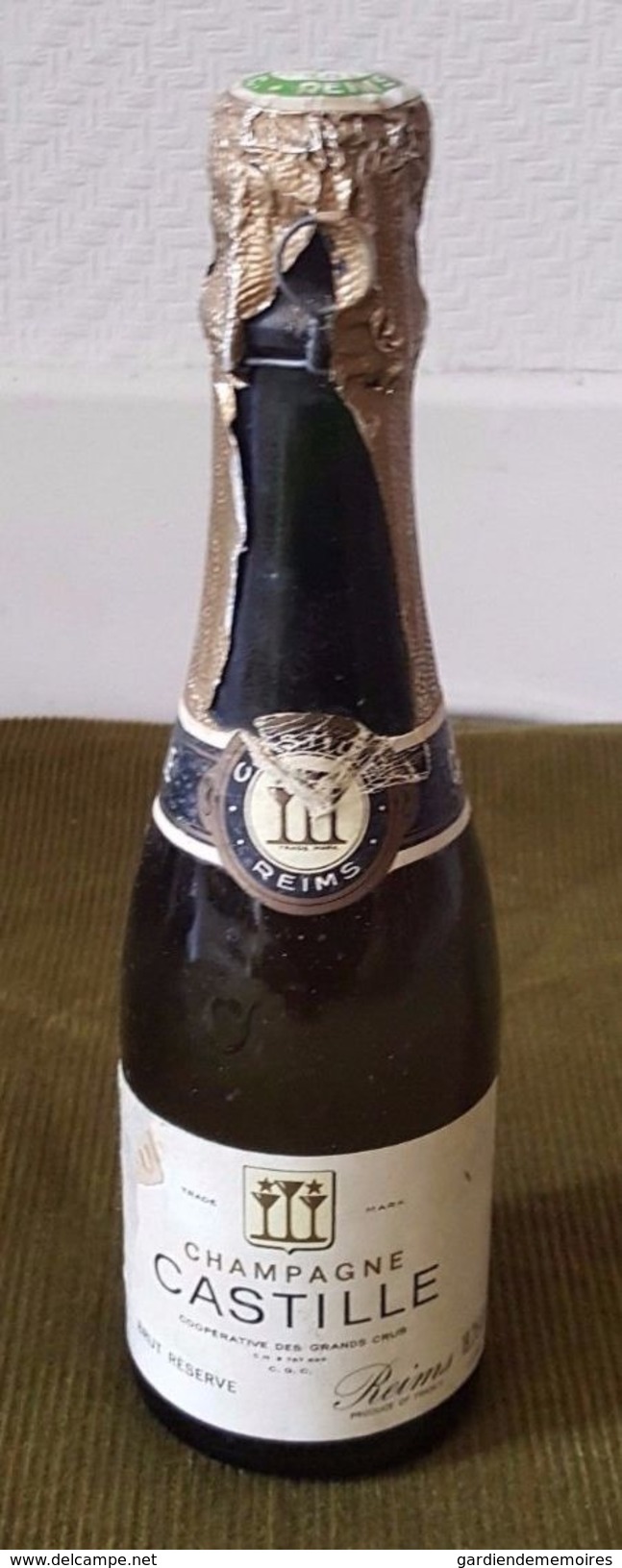 Ancienne Mignonnette Champagne Castille - Brut Réserve - 19.25 CL - Reims - Champagne & Mousseux