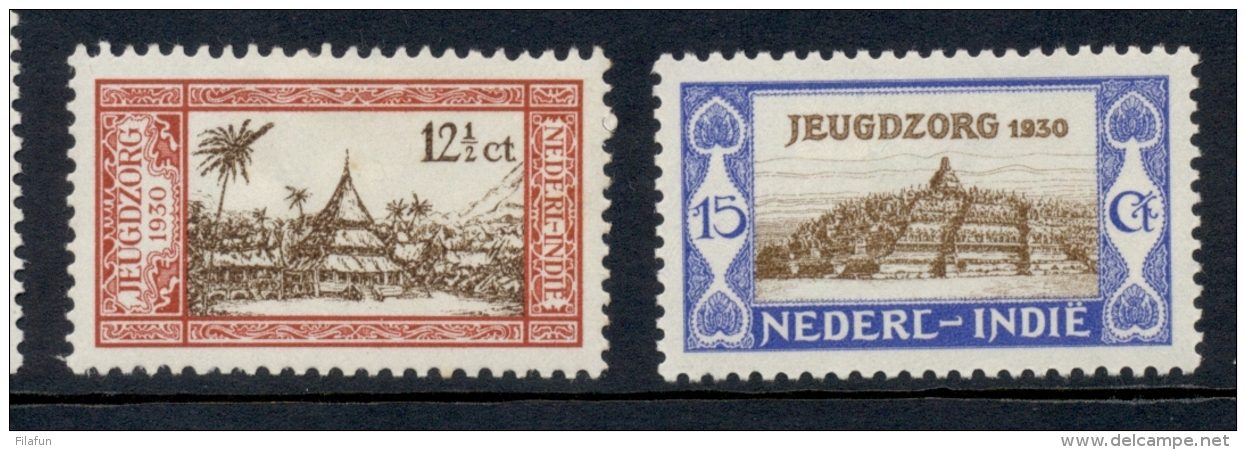 Nederlands Indië - 1930 - Jeugdzorg Serie NVPH 167-70 - Ongebruikt / MH - Nederlands-Indië