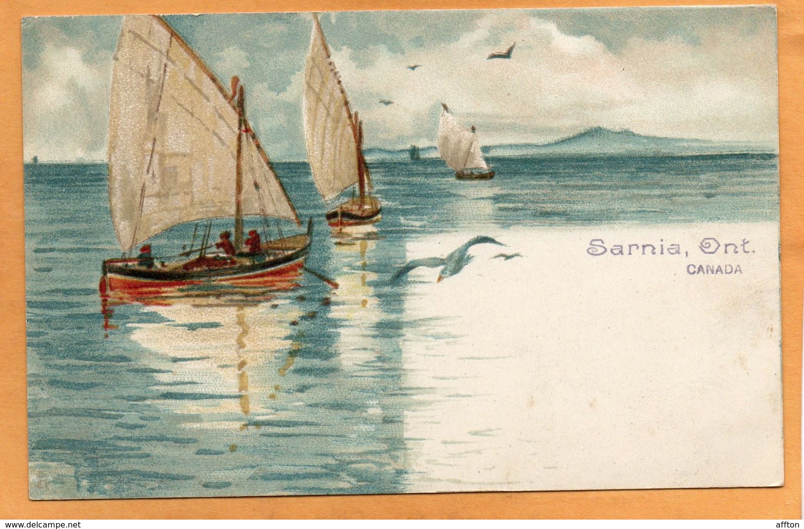 Sarnia Ontario 1900 Postcard - Sarnia