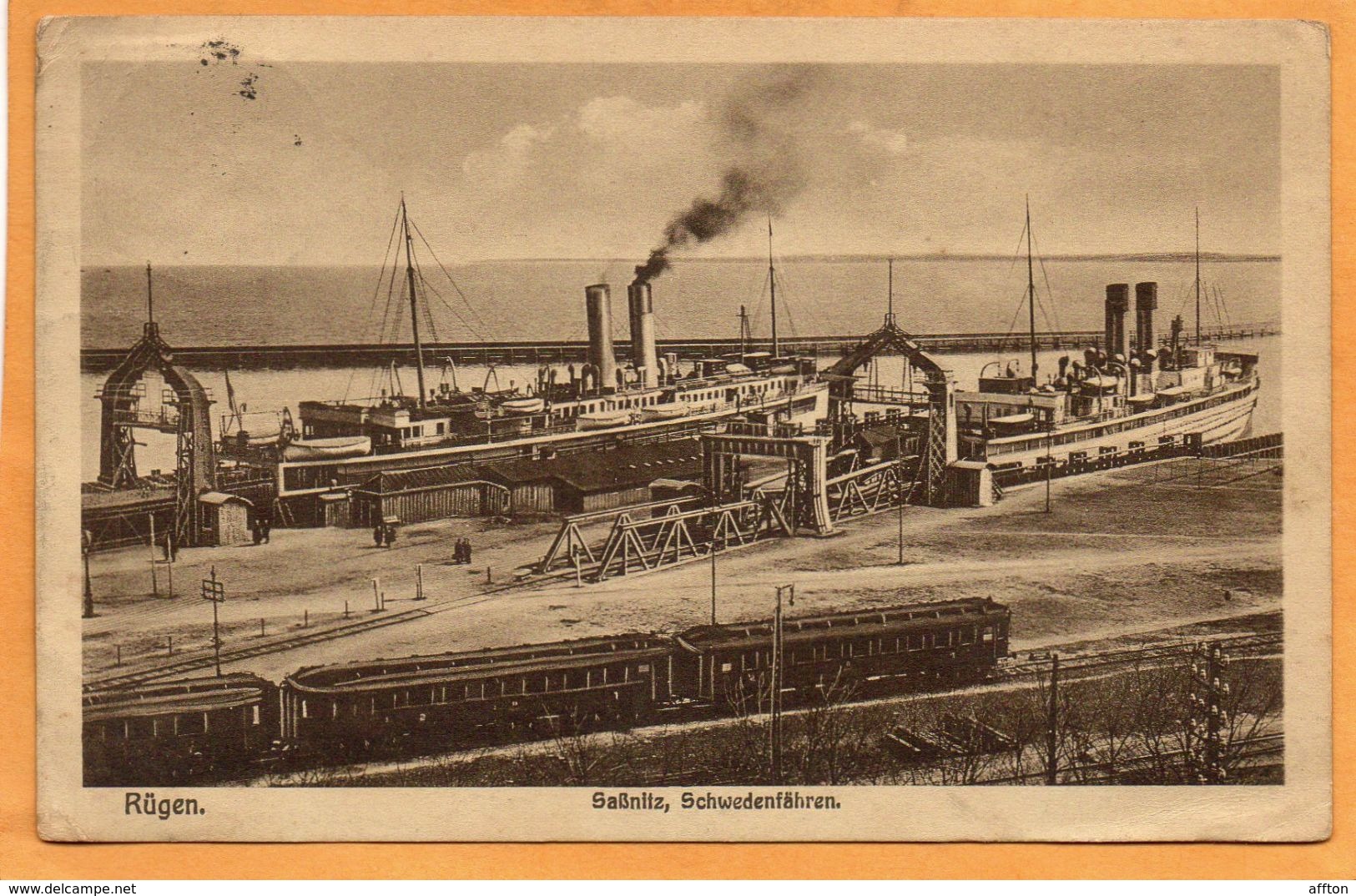 Sassnitz Rugen 1927 Postcard - Sassnitz