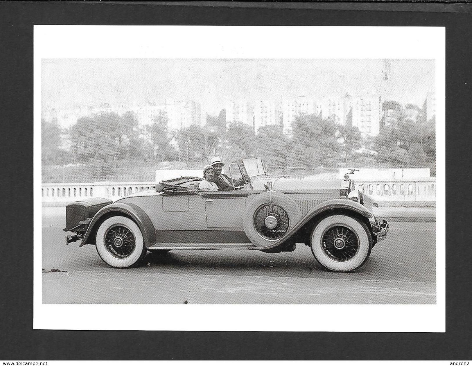 COUPLES - SUNDAY DRIVE C.1932 - NICE CAR - 6½ X 4¾ Po - 16½ X 12 Cm - PHOTO JAMES VAN DER ZEE - Couples