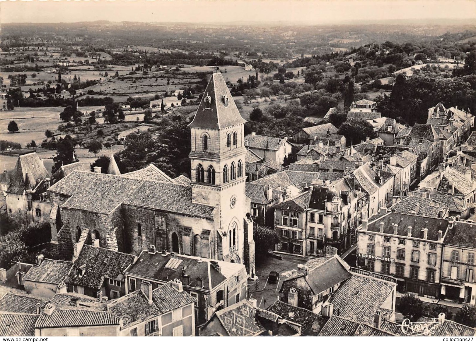 24-THIVIERS- VUE AERIENNE - Thiviers