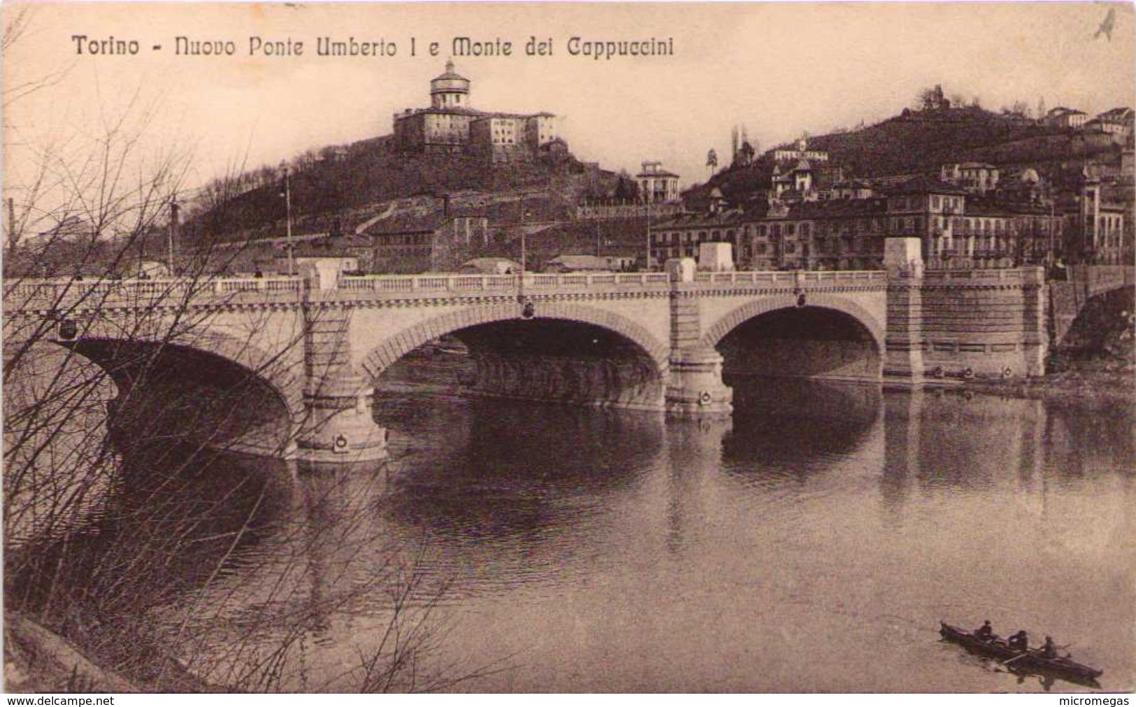 TORINO - Nuovo Ponte Umberto I E Monte Dei Cappuccini - Ponts