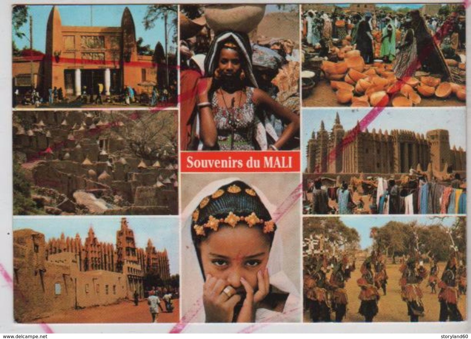 Cpm St003288 Voyage Au Mali , Multi-vues - Mali