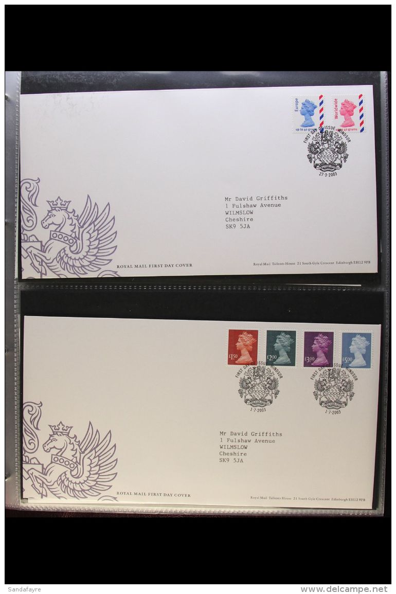 1971-2013 DEFINITIVE FDC COLLECTION  An Extensive, Chiefly ALL DIFFERENT Illustrated First Day Cover Collection... - FDC