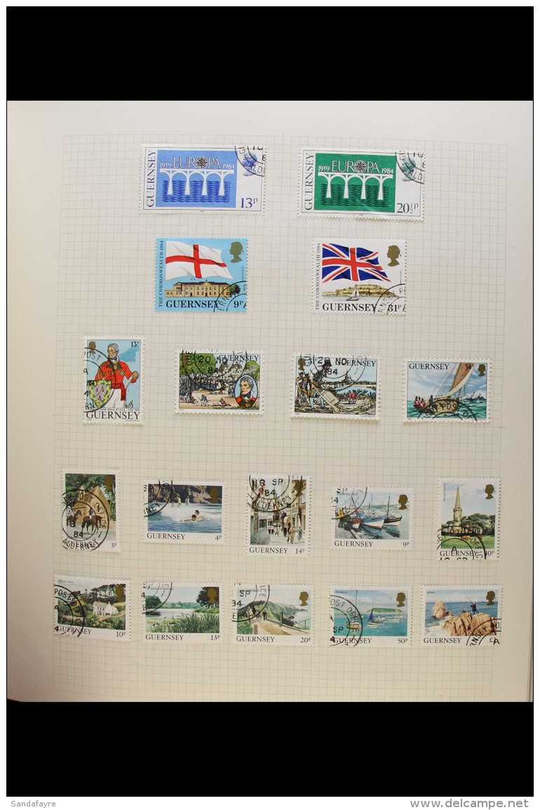 GUERNSEY  1958-2008 An Extensive ALL DIFFERENT VERY FINE USED Collection, Neatly Presented In An SG "Devon"... - Autres & Non Classés