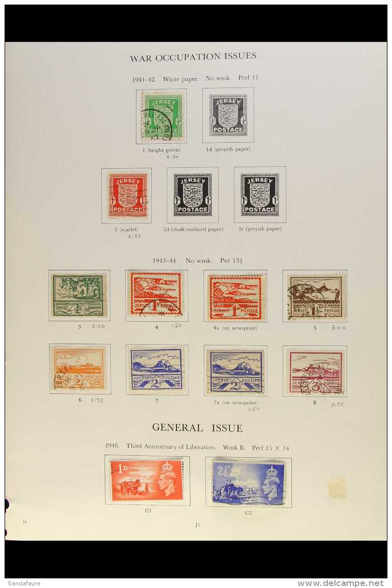 GB ISLANDS COLLECTIONS  1941-2000. EXTENSIVE Mint, Nhm &amp; Used Collection Presented On A Thick Pile Printed... - Autres & Non Classés