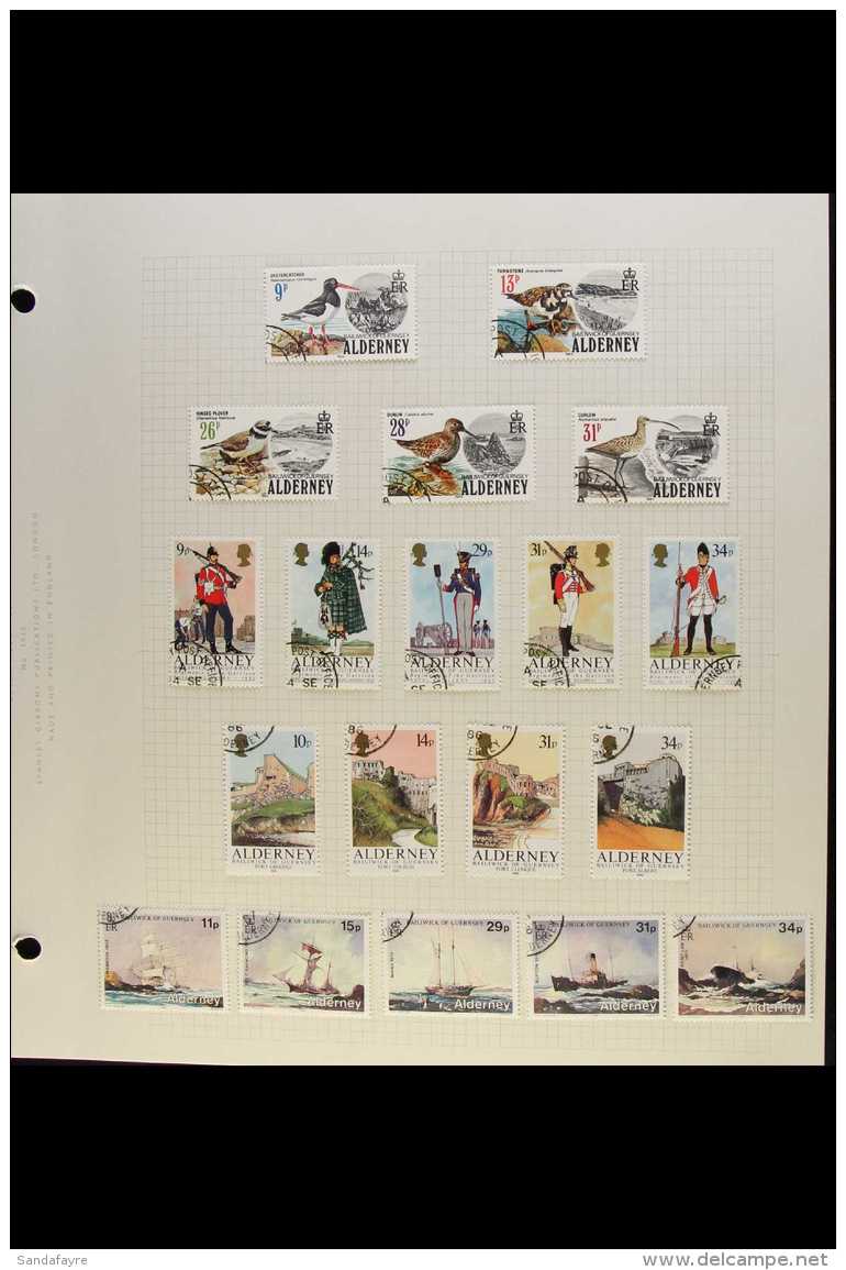 ALDERNEY  1983-2008 An Attractive &amp; COMPLETE VERY FINE USED Collection Presented On Album Pages, SG A1/A354.... - Sonstige & Ohne Zuordnung