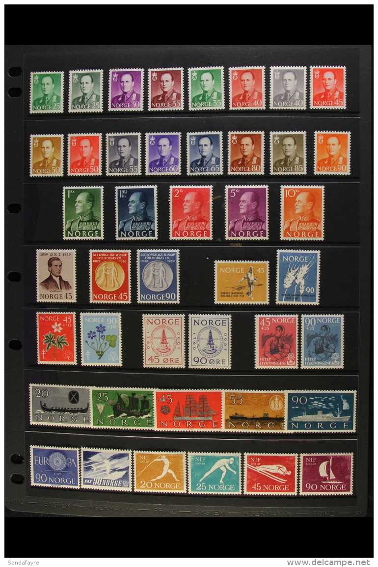 1925-71 NEVER HINGED MINT COLLECTION  An ALL DIFFERENT Collection Presented On Stock Pages. Includes Useful... - Sonstige & Ohne Zuordnung