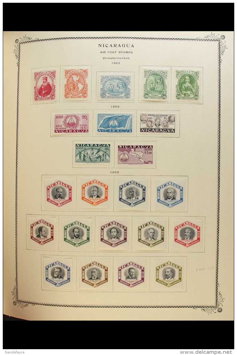 1862-1975 CRACKING COLLECTION IN A SCOTT SPECIALTY ALBUM  An Extensive Mint And Used Collection Packed With Many... - Nicaragua