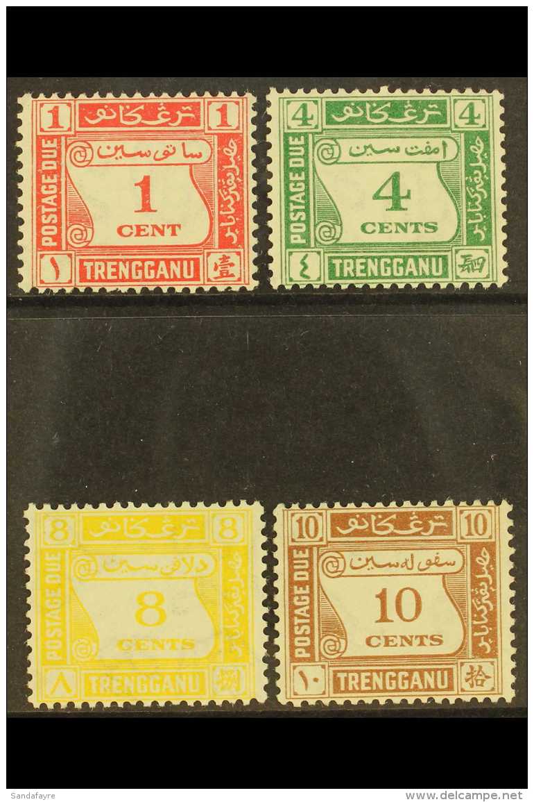 TRENGGANU  POSTAGE DUE 1937 Complete Set, SG D1/4, Never Hinged Mint. (4 Stamps) For More Images, Please Visit... - Otros & Sin Clasificación