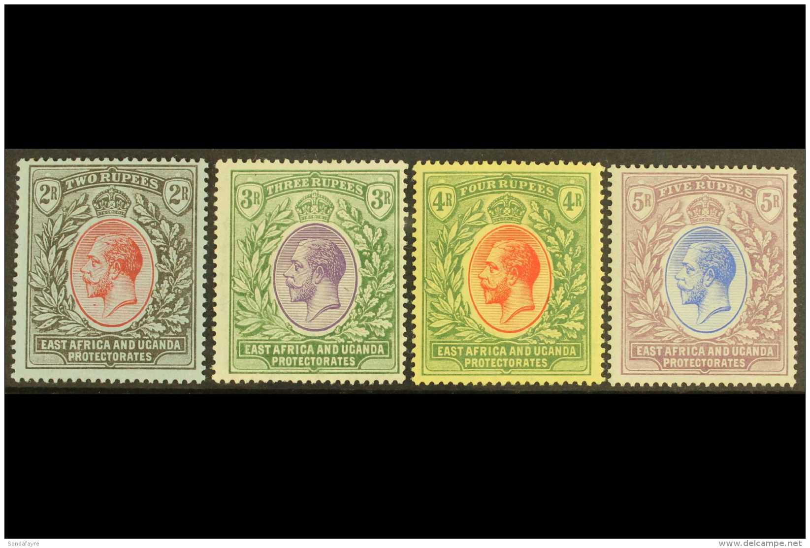 1912-21  2r, 3r, 4r And 5r, SG 54/57, Fine Mint. (4) For More Images, Please Visit... - Vide