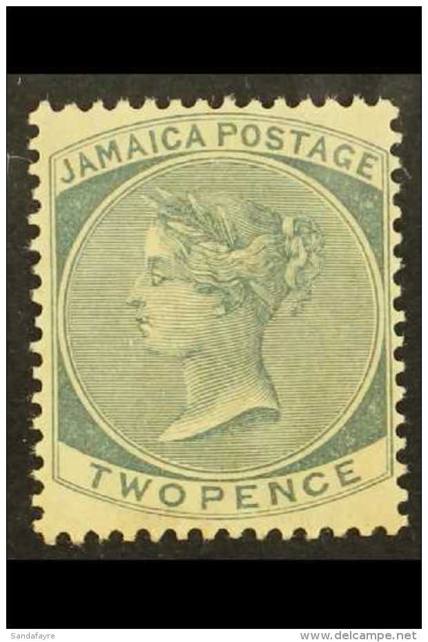 1883-97  2d Slate, SG 20a, Mint  With Good Colour, Gum A Little Toned. For More Images, Please Visit... - Jamaica (...-1961)
