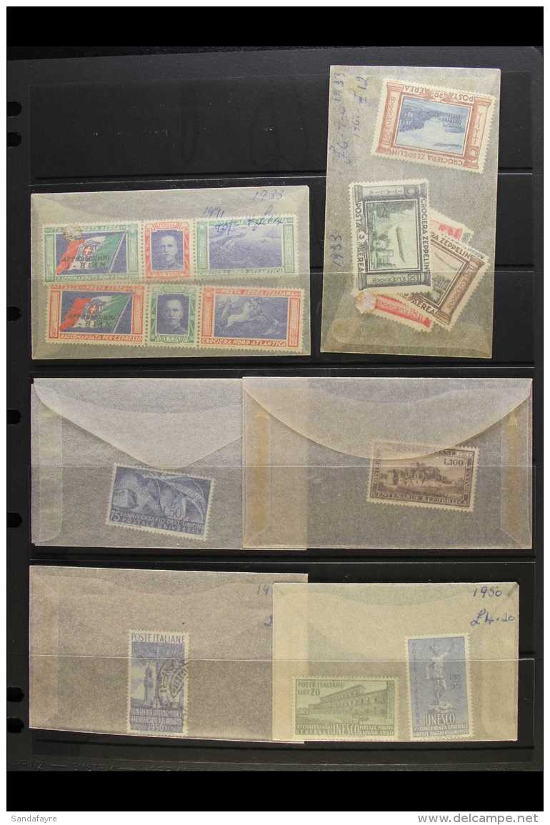 1901-1959 COLLECTION IN GLASSINES - CAT &pound;4500+  ALL DIFFERENT MINT / NHM &amp; USED Issues With Many... - Ohne Zuordnung