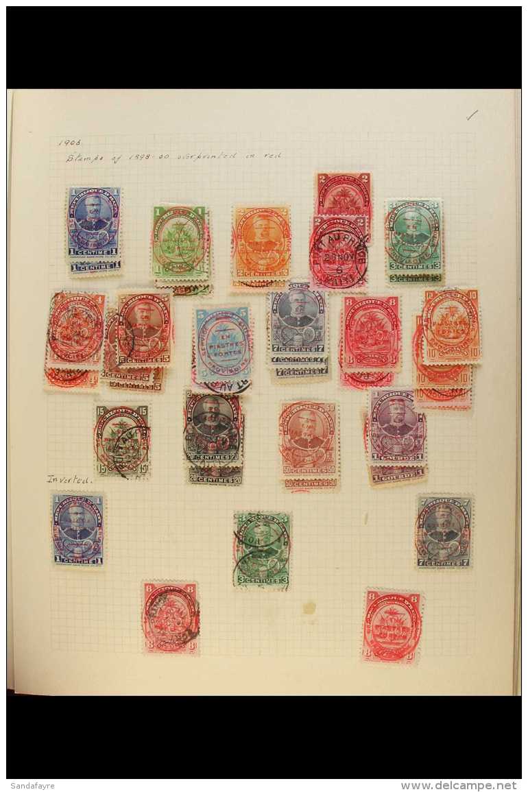 1904-43 EXTENSIVE COLLECTION IN AN ALBUM  A Wonderful Old Mint And Used Collection Somewhat Untidily Arranged On... - Haiti