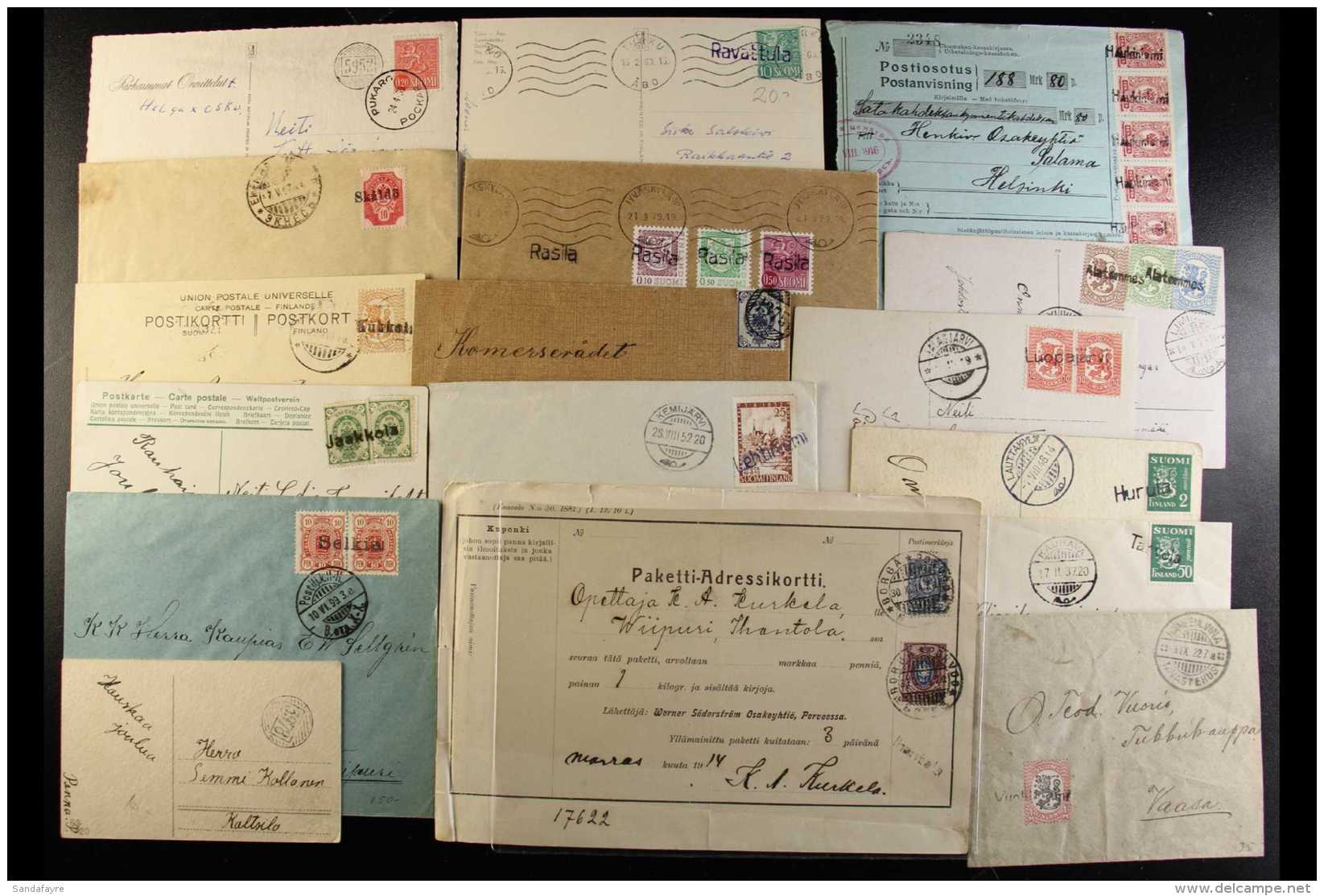 COVERS &amp; POSTAL HISTORY - BETTER ASSORTMENT IN A SHOEBOX - WONDERFUL OPPORTUNITY FROM A SPECIALISTS ESTATE  A... - Sonstige & Ohne Zuordnung