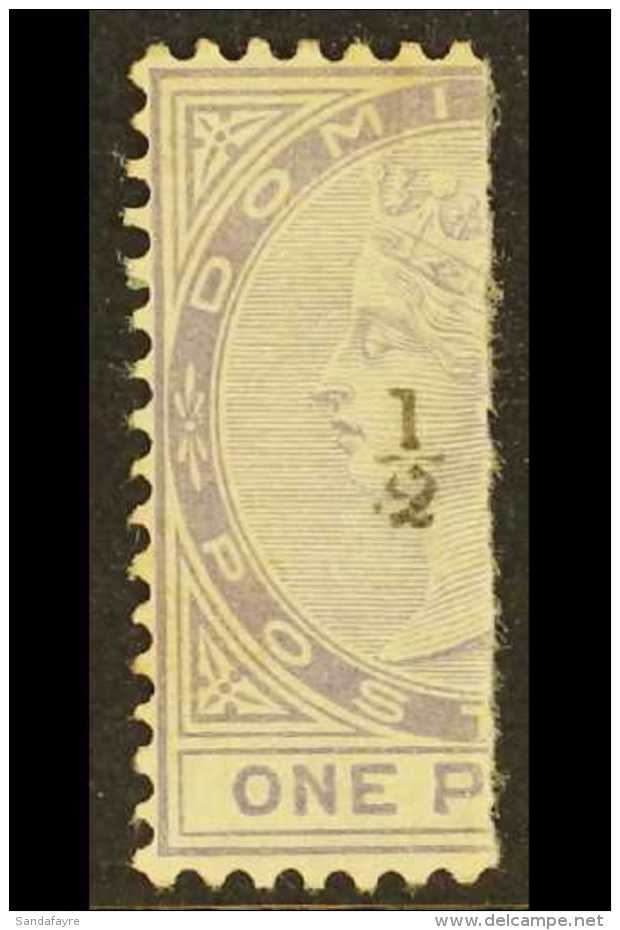 1882  &frac12;(d) On Half 1d, SG Type 2 Surcharge In Black, SG 10, Mint. For More Images, Please Visit... - Dominica (...-1978)