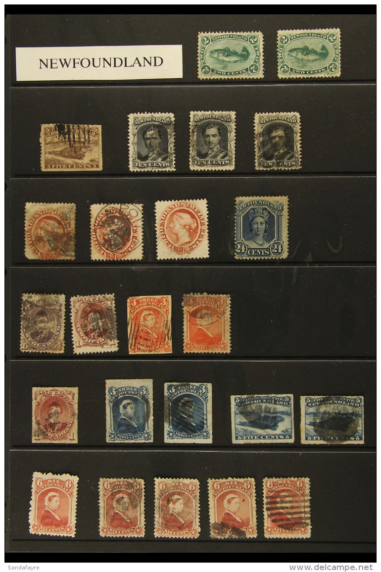 1865-1947 RANGE ON STOCKLEAVES  Mint (a Few Earlier Unused) And Used, Some Mixed Condition And Duplication But... - Sonstige & Ohne Zuordnung