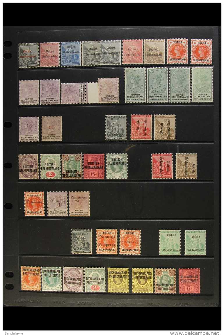 1885-1966 MINT COLLECTION  Presented On Stock Pages, We Note 1885-7 Wmk Crown CA &frac12;d &amp; 3d, 4d Wmk Crown... - Autres & Non Classés