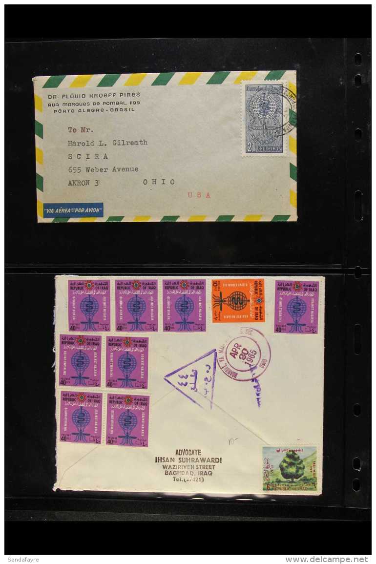 MALARIA  1949-2001 Thematic Assembly Of Stamps (mostly NHM) And Covers Etc, Includes Dominican Republic 1962 Set... - Non Classés