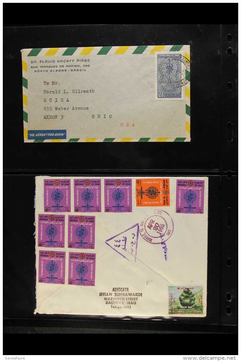 MALARIA  1949-2001 Thematic Assembly Of Stamps (mostly NHM) And Covers Etc, Includes Dominican Republic 1962 Set... - Ohne Zuordnung