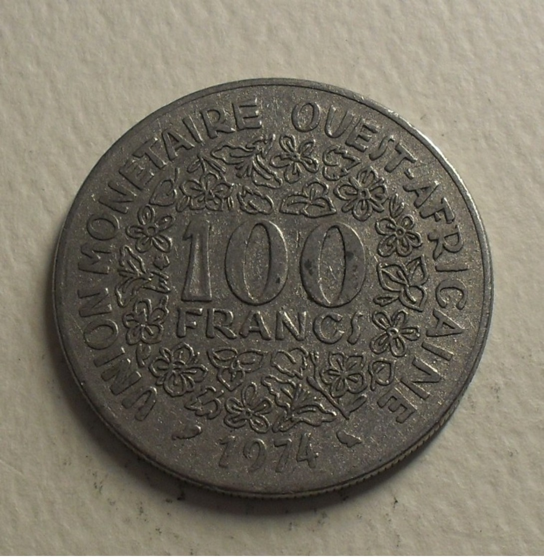 1974 - Afrique De L'Ouest - West African States - 100 FRANCS, BCEAO, KM 4 - Andere - Afrika