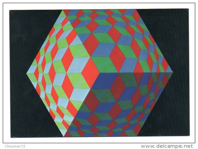 GF 007, Arts Plastiques Plasticien Victor Vasarely, Edition Du Griffon EG 1027, Hat-Vi 1971 - Autres & Non Classés