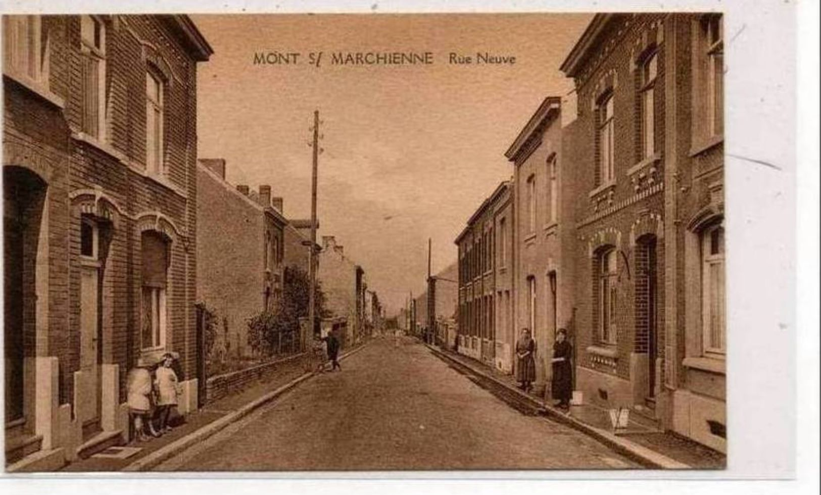 MONT SUR MARCHIENNE  Rue Neuve - Charleroi