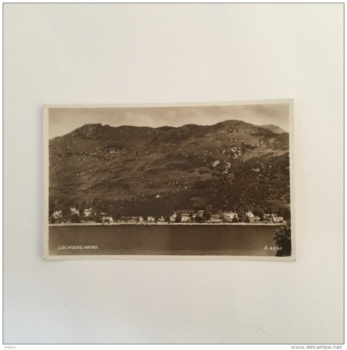 LOCHGOILHEAD B/W Real Photo Valentines Brand Used - Argyllshire