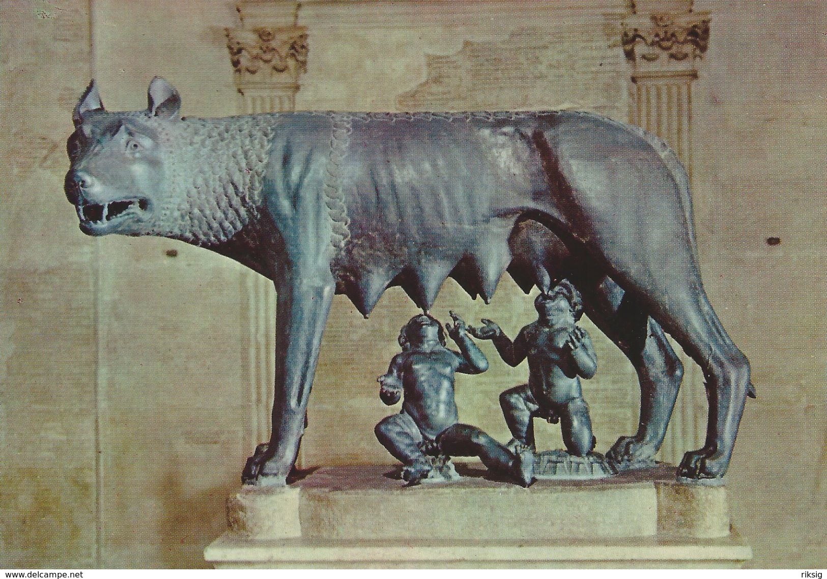 Roma - Capitolinus Museums. The Wolf - La Lupa.  Italy  # 06940 - Museen