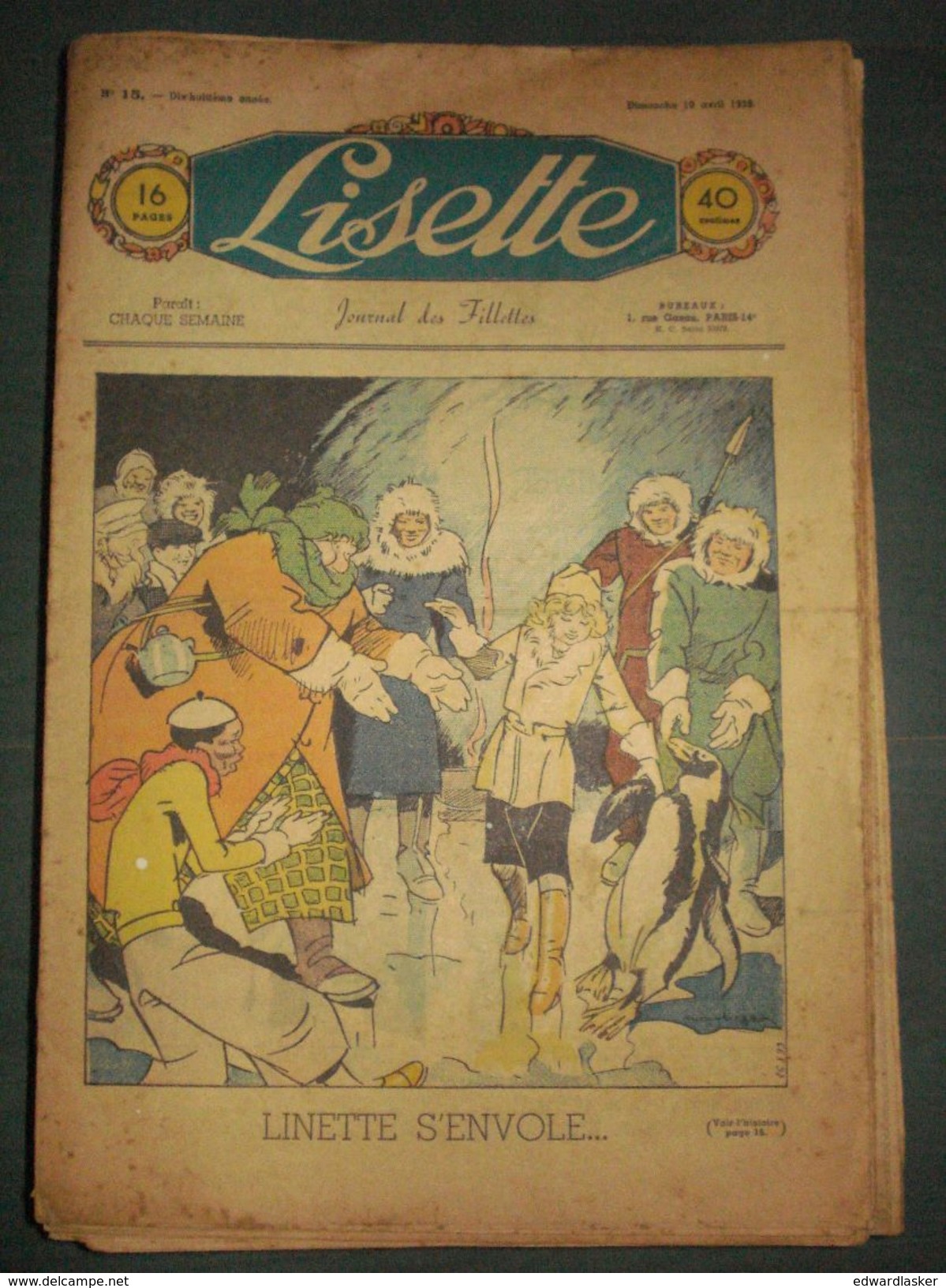 Lot De LISETTE - 49 N° Des Années 1938 à 1940 - Le RALLIC, Etc - Lisette