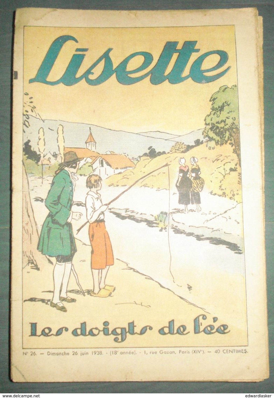 Lot de LISETTE - 49 N° des années 1938 à 1940 - Le RALLIC, etc