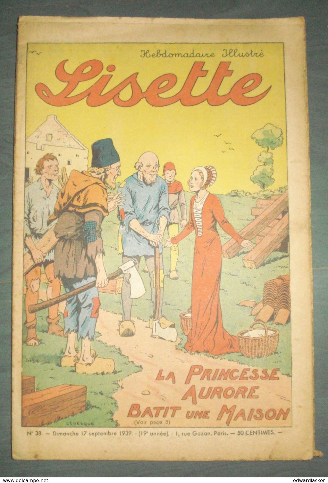 Lot de LISETTE - 49 N° des années 1938 à 1940 - Le RALLIC, etc