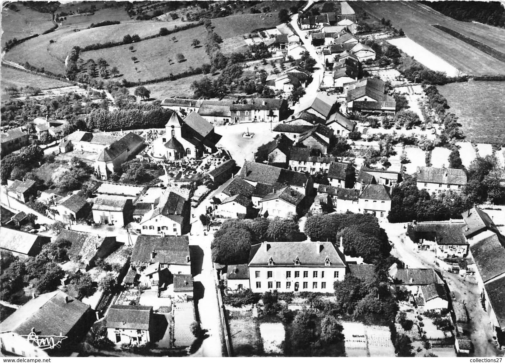 52-COLOMBEY-LES-DEUX-EGLISES- VUE AERIENNE - Colombey Les Deux Eglises