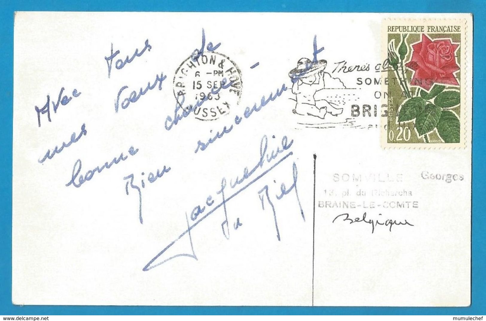 (A686) - Signature / Dédicace / Autographe Original - Jacqueline DU BIEF - Patineuse Artistique (Championne Monde 1952) - Autres & Non Classés