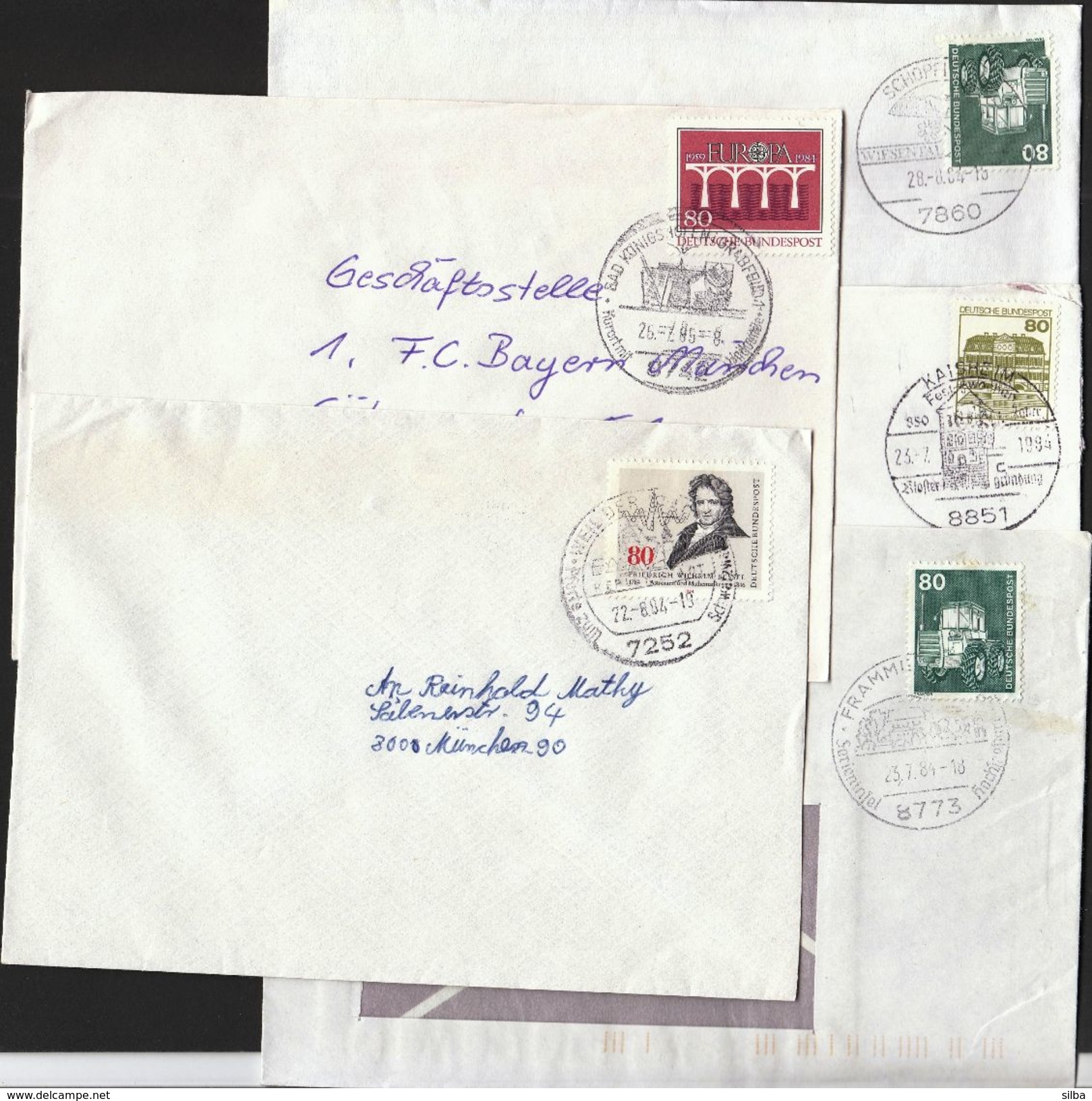 Germany / 20 X Covers / Museum, Health, Coat Of Arms, Church, Tower, Shooting Festival, Spa - Sonstige & Ohne Zuordnung