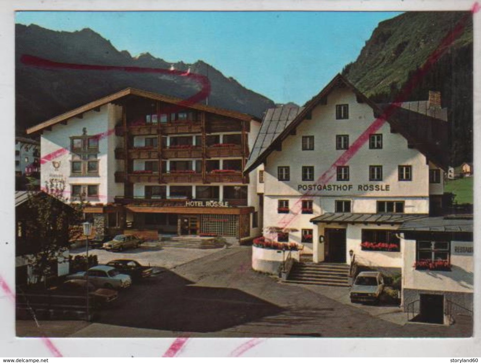 Cpm St003262 Postgasthof Hotel Roble Rossle , Galtur Silvretta - Galtür