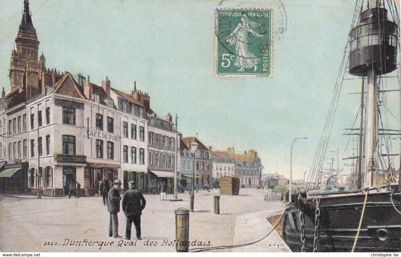 CPA Dunkerque Quai Des Hollandais (pk37261) - Dunkerque