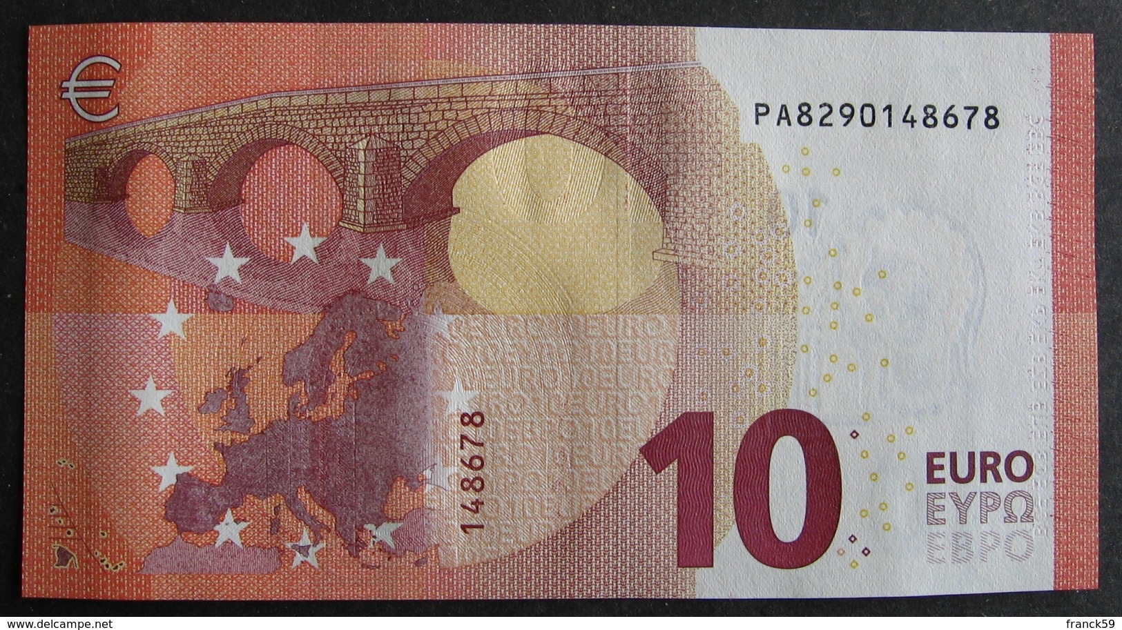 10 Euro Pays-Bas "PA" 2014 Draghi P006F1 LUXE / UNC - 10 Euro