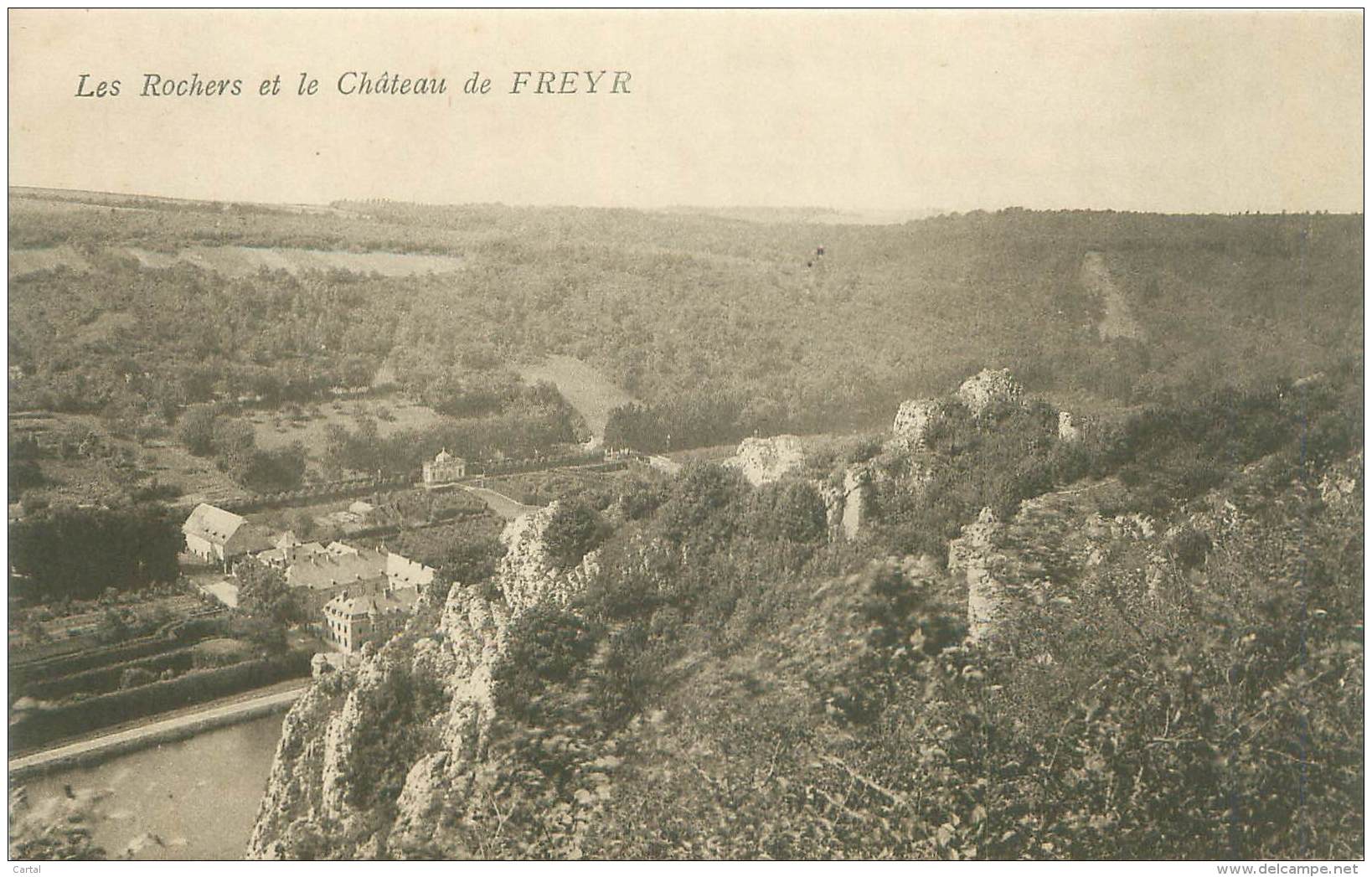 Les Rochers Et Le Château De FREYR - Hastière