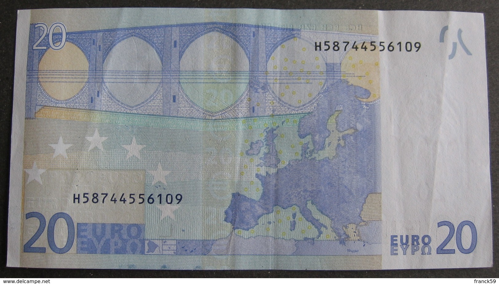 20 Euro Slovénie "H" 2002 Draghi R031I5 Circulée Mais TB / Used But Beautiful - 20 Euro