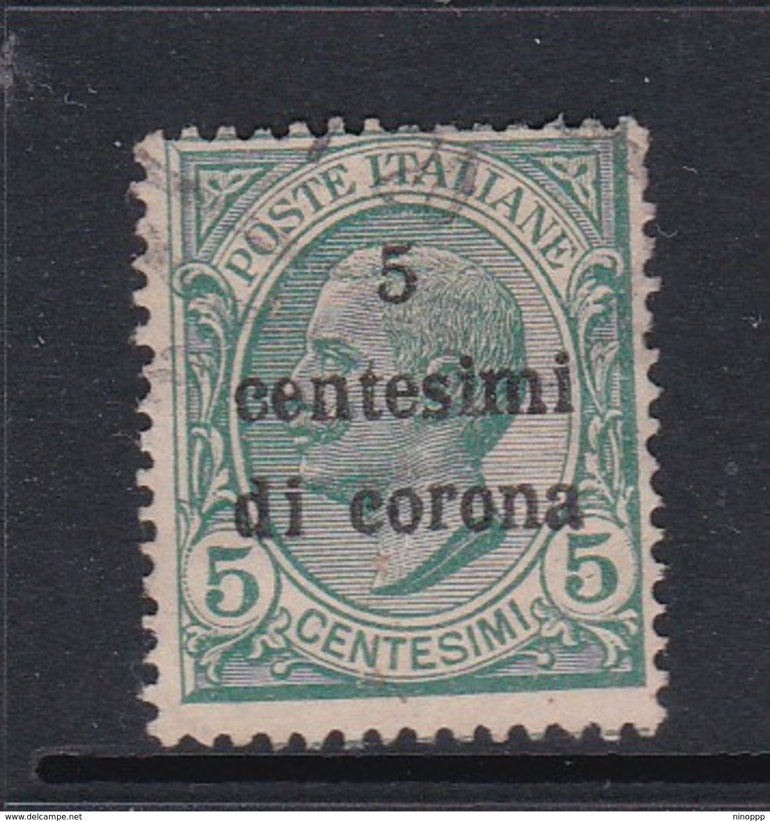 Venezia Giulia N66 1919 Italian Stamps Overprinted 5c On 5c Green  Used - Occ. Autrichienne