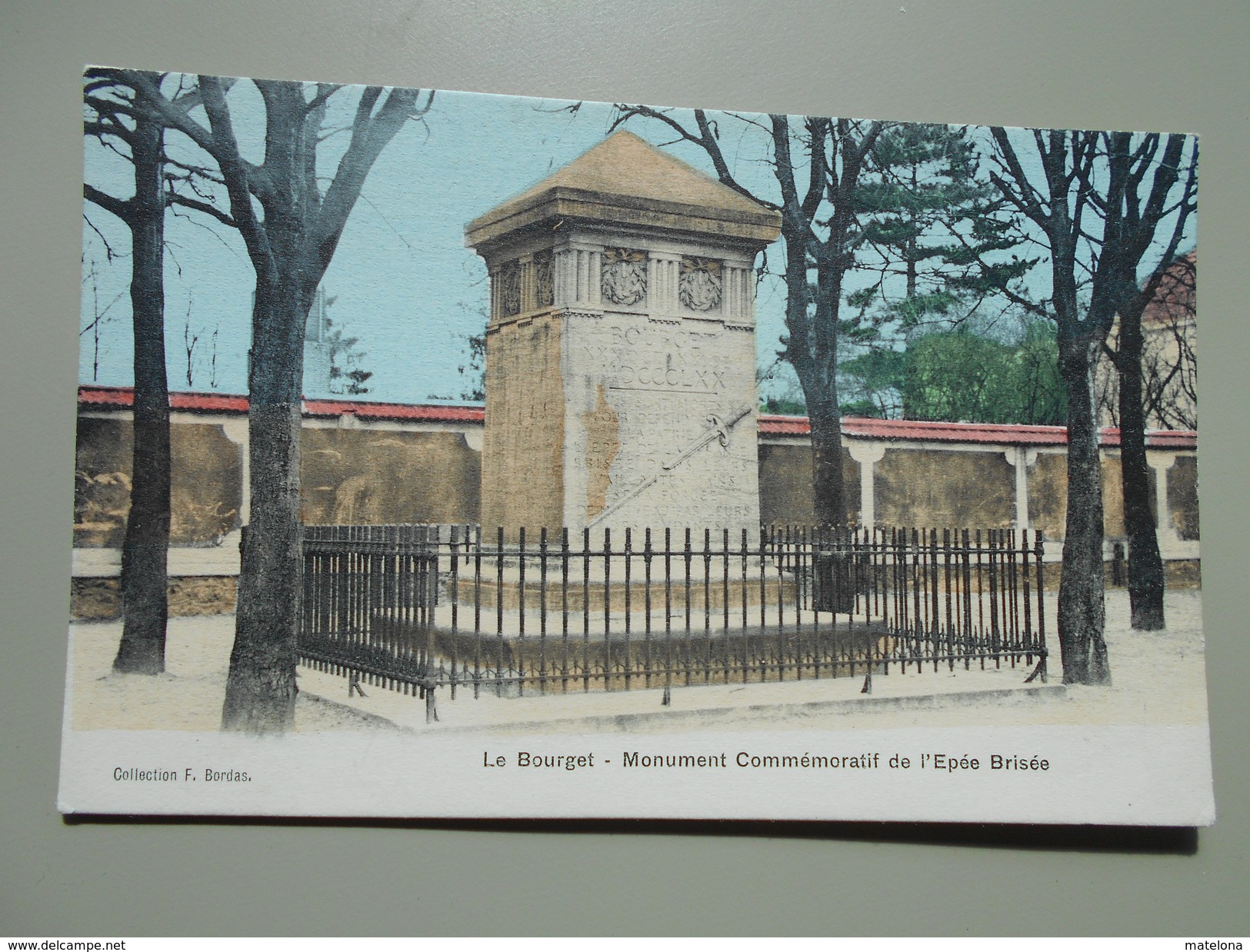 SEINE SAINT DENIS LE BOURGET MONUMENT COMMEMORATIF DE L'EPEE BRISEE - Le Bourget