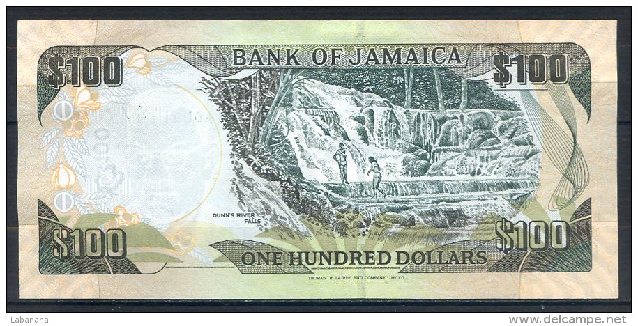 493-Jamaïque Billet De 100 Dollars 2006 ADU911 - Jamaica