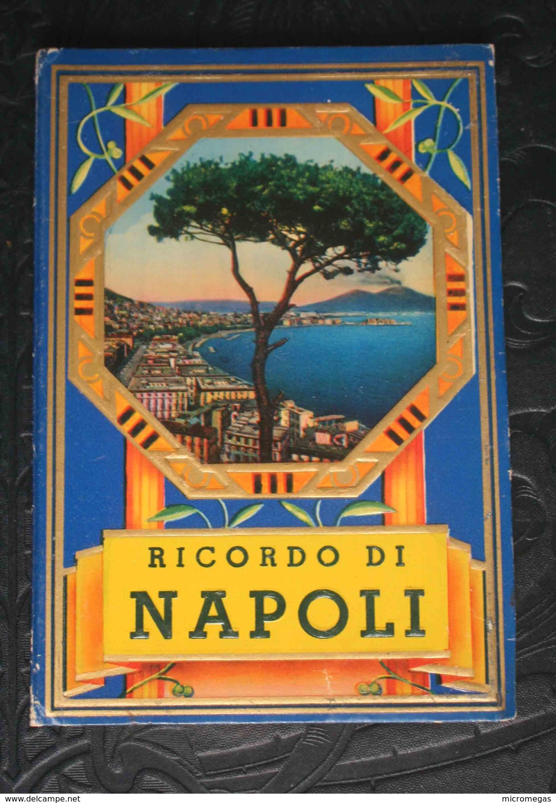 Ricordo Di NAPOLI - 32 Vedute (livret Couverture Cartonnée Avec 32 Vues 17 X 11,5 Cm.) - Napoli (Neapel)